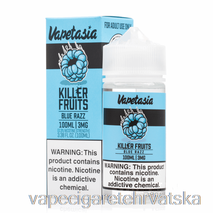 Vape Hrvatska Blue Razz - Vapetasia - 100ml 3mg
